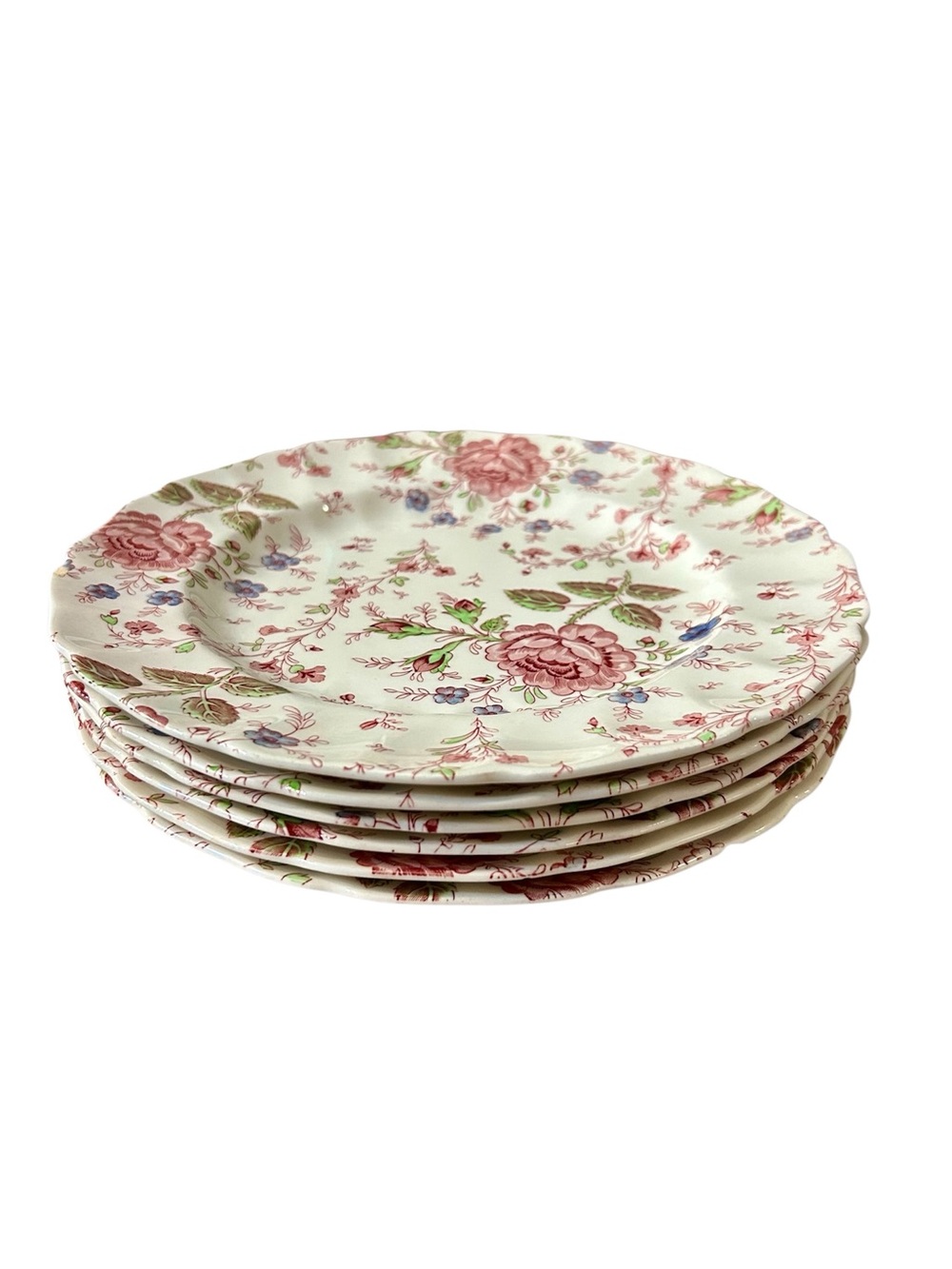 Johnson Brothers Rose Chintz Dinner Plates (Set of 6)